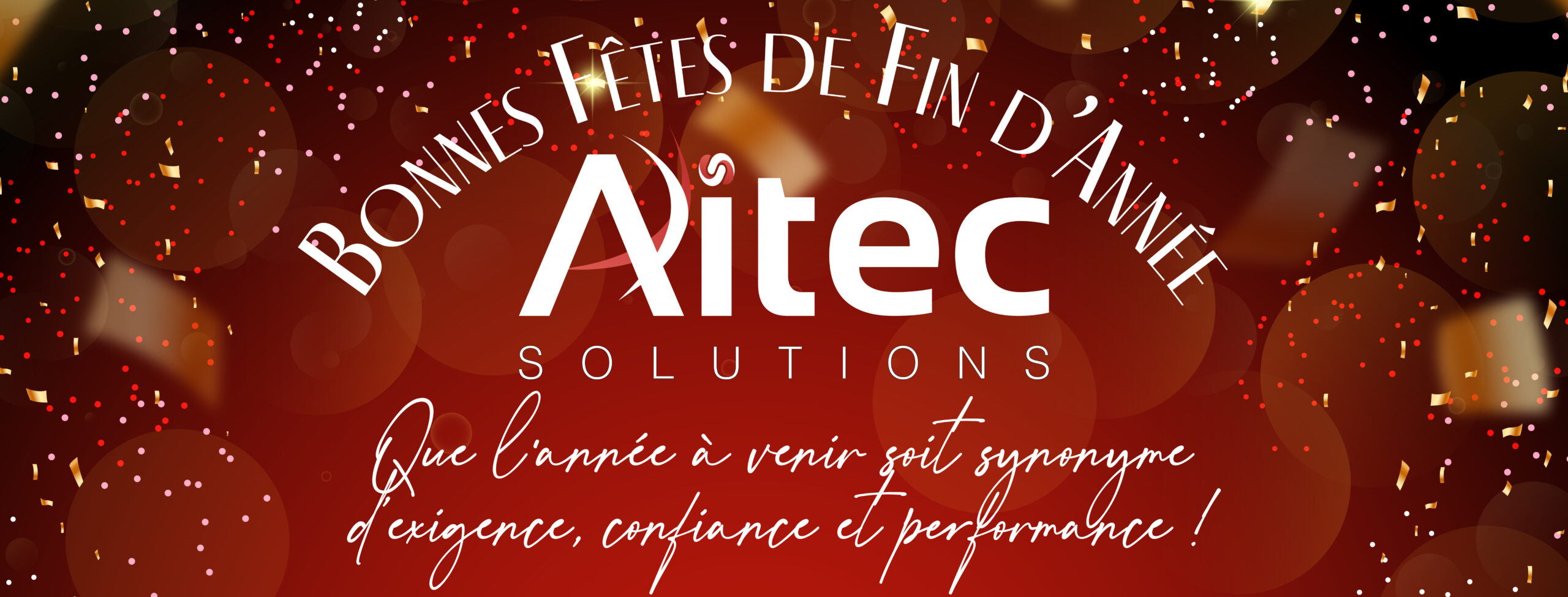 Bonne fêtes de fin d'année avec Aitec Solutions